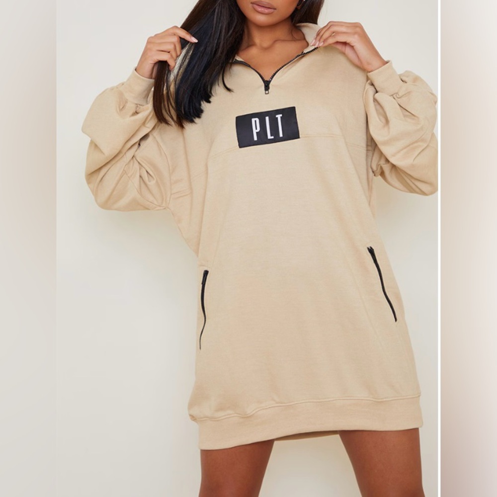 Pretty Little Thing Sweat Jumper Dress